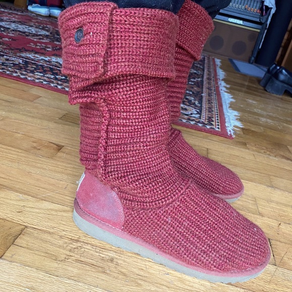UGG Classic Cardy Knit boots - Picture 1 of 10